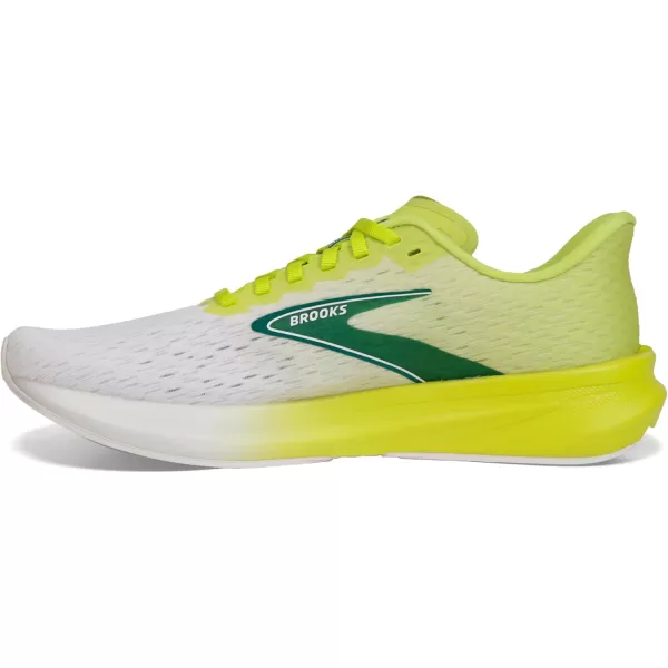 Brooks Mens Hyperion Neutral Running ShoeLimeGreenWhite
