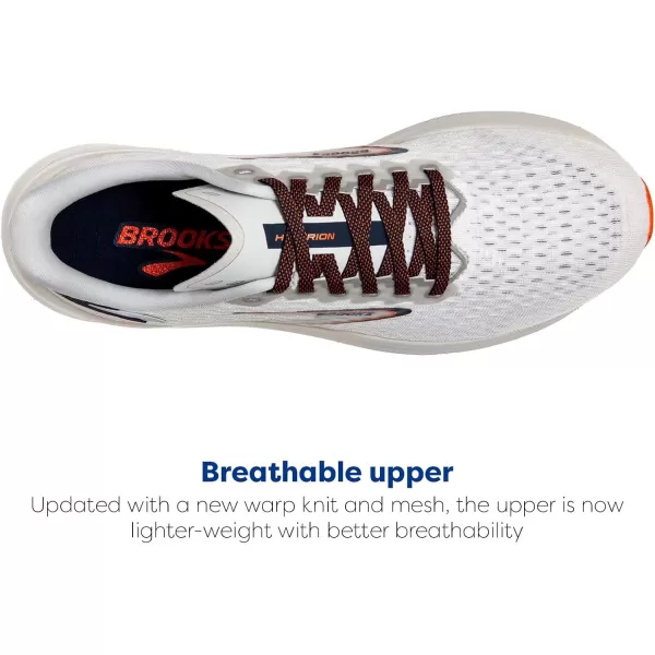 Brooks Mens Hyperion Neutral Running ShoeOyster MushroomBlack Iris