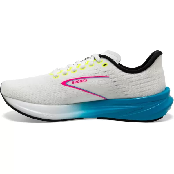 Brooks Mens Hyperion Neutral Running ShoeWhiteBluePink
