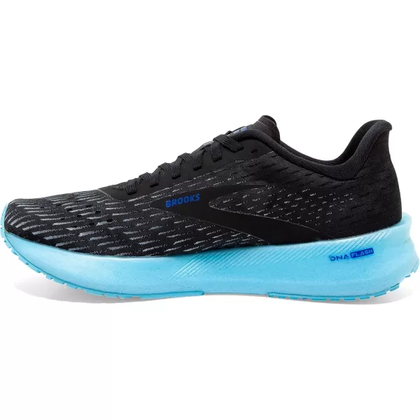 Brooks Mens Hyperion Tempo Road Running ShoeBlackIced AquaBlue