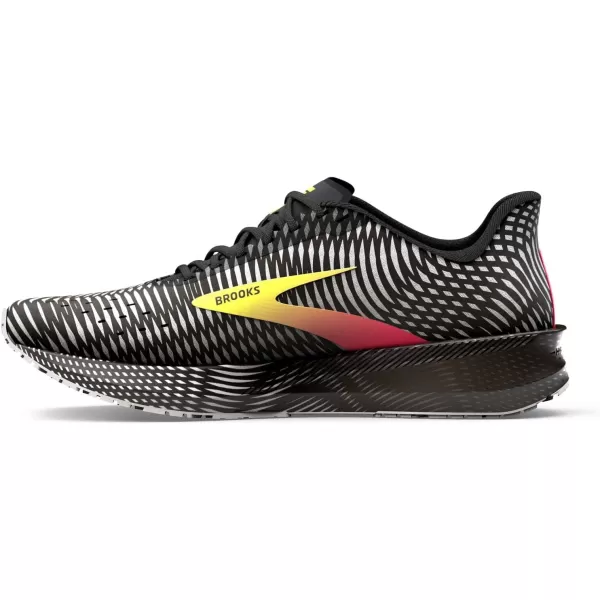 Brooks Mens Hyperion Tempo Road Running ShoeBlackPinkYellow