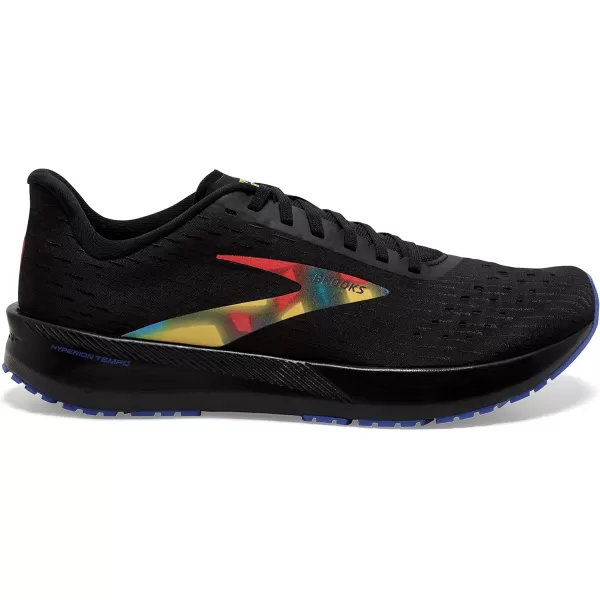 Brooks Mens Hyperion Tempo Road Running ShoeBlackRedBlue