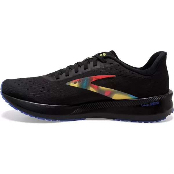 Brooks Mens Hyperion Tempo Road Running ShoeBlackRedBlue