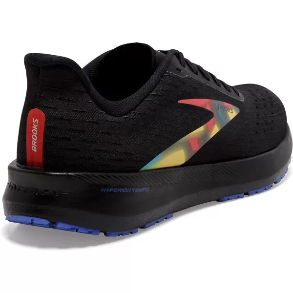 Brooks Mens Hyperion Tempo Road Running ShoeBlackRedBlue