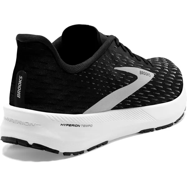 Brooks Mens Hyperion Tempo Road Running ShoeBlackSilverWhite