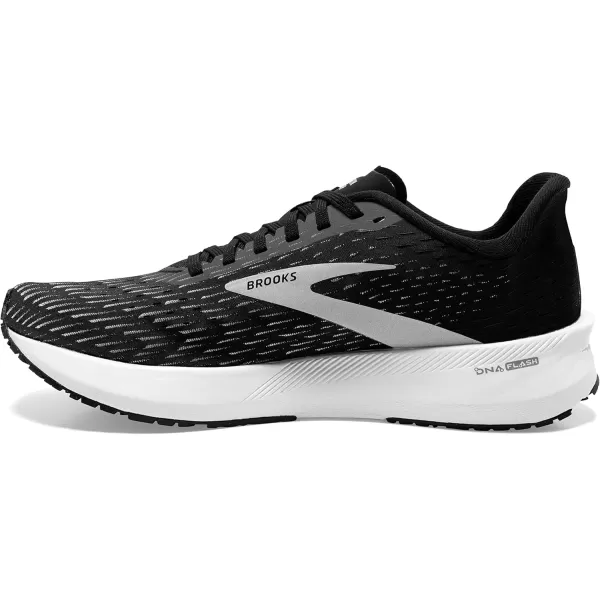 Brooks Mens Hyperion Tempo Road Running ShoeBlackSilverWhite