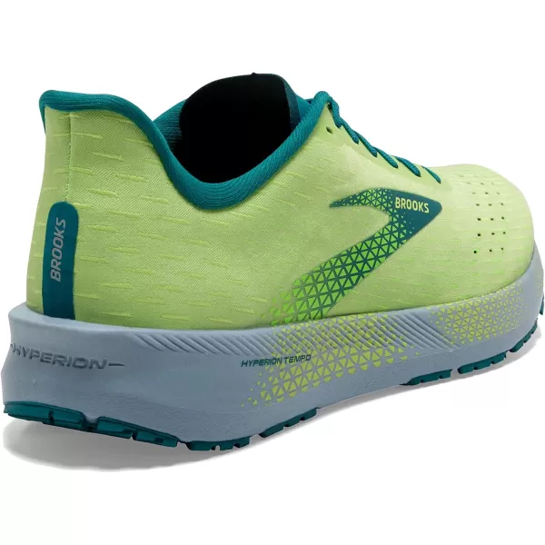 Brooks Mens Hyperion Tempo Road Running ShoeGreenKayakingDusty Blue