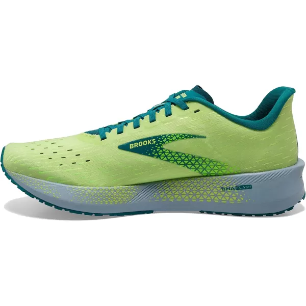 Brooks Mens Hyperion Tempo Road Running ShoeGreenKayakingDusty Blue