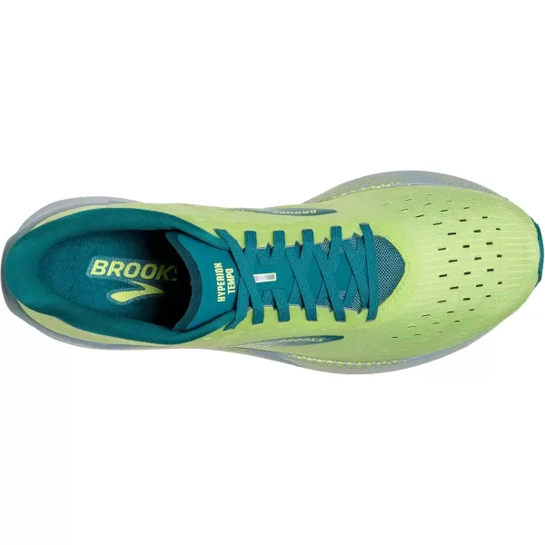 Brooks Mens Hyperion Tempo Road Running ShoeGreenKayakingDusty Blue
