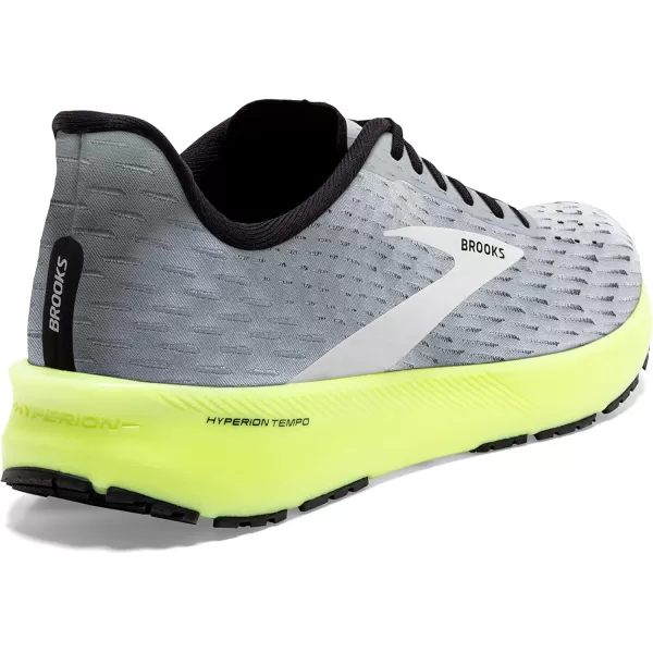 Brooks Mens Hyperion Tempo Road Running ShoeGreyBlackNightlife