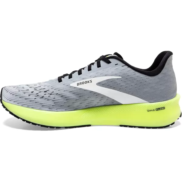 Brooks Mens Hyperion Tempo Road Running ShoeGreyBlackNightlife