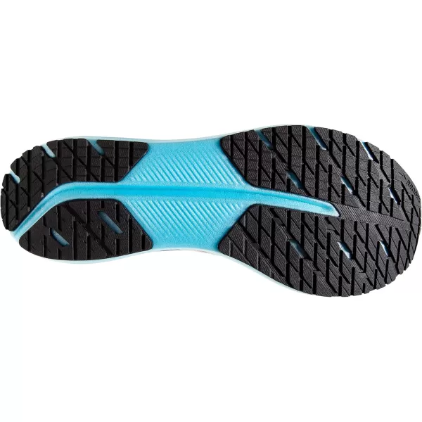 Brooks Mens Hyperion Tempo Road Running ShoeWhiteBlackIced Aqua
