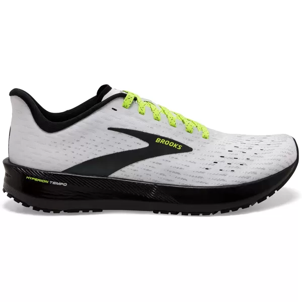 Brooks Mens Hyperion Tempo Road Running ShoeWhiteNightlifeBlack
