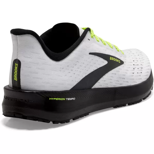 Brooks Mens Hyperion Tempo Road Running ShoeWhiteNightlifeBlack