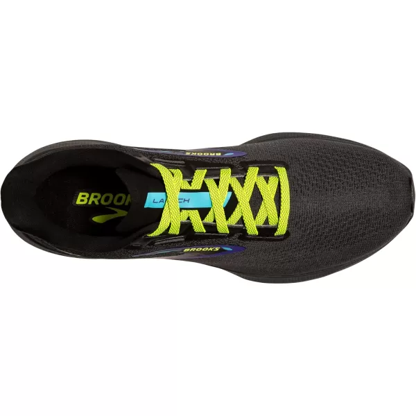 Brooks Mens Launch 10 Neutral Running ShoeBlackLibertyEbony