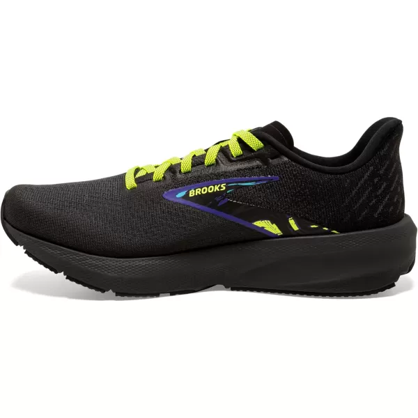 Brooks Mens Launch 10 Neutral Running ShoeBlackLibertyEbony