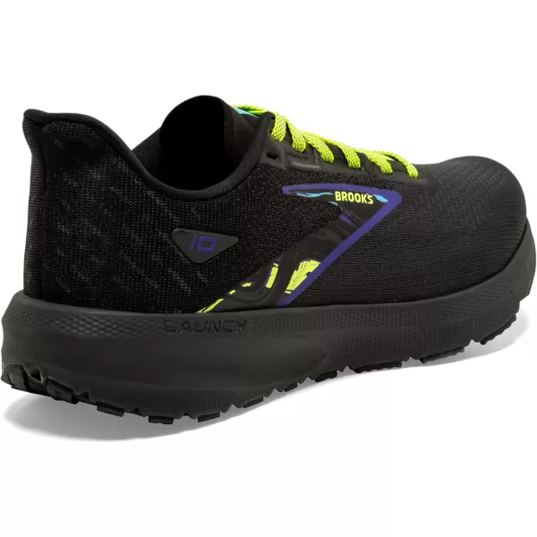 Brooks Mens Launch 10 Neutral Running ShoeBlackLibertyEbony