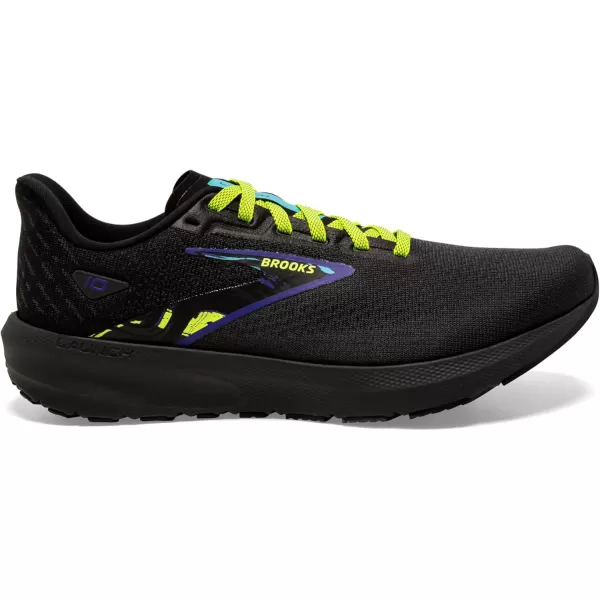 Brooks Mens Launch 10 Neutral Running ShoeBlackLibertyEbony