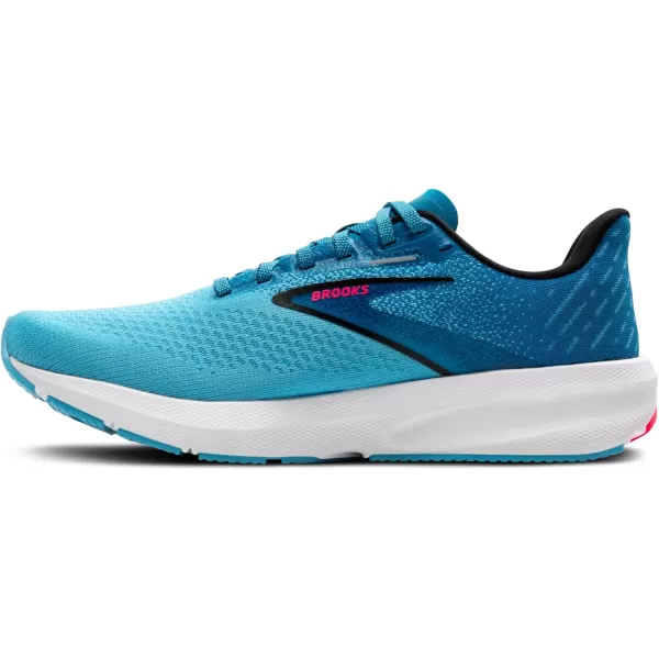 Brooks Mens Launch 10 Neutral Running ShoeCrystal SeasBlue JayBlack