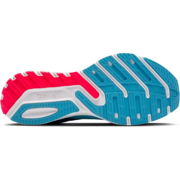 Brooks Mens Launch 10 Neutral Running ShoeCrystal SeasBlue JayBlack