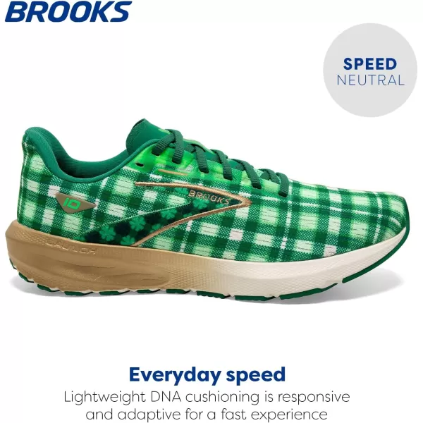 Brooks Mens Launch 10 Neutral Running ShoeToucanVerdantVanilla