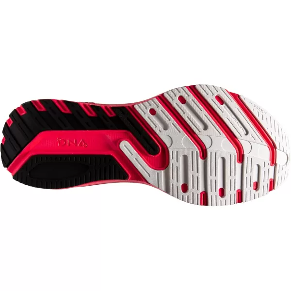Brooks Mens Launch GTS 10 Supportive Running ShoeBlueBlackFiery Coral