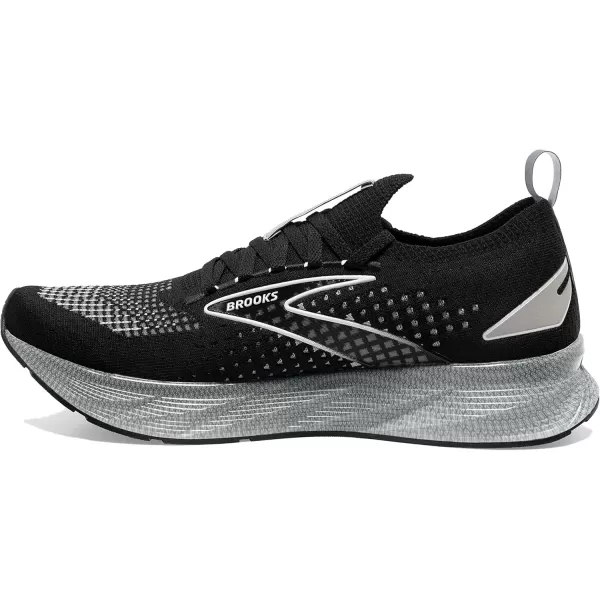 Brooks Mens Levitate Stealthfit 6 Neutral Running ShoeBlackGreyOyster