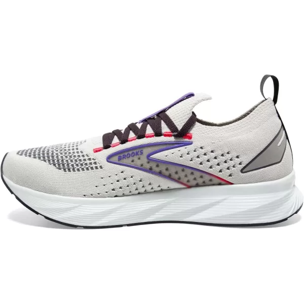 Brooks Mens Levitate Stealthfit 6 Neutral Running ShoeDawn BluePurpleCayenne
