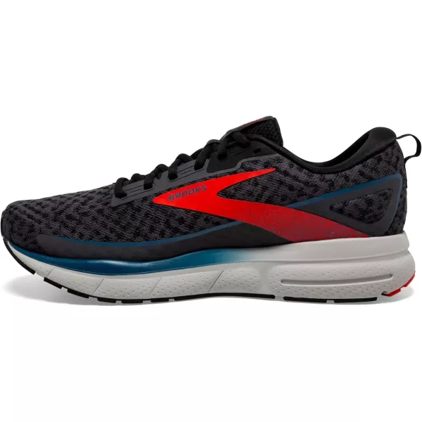 Brooks Mens Trace 3 Neutral Running ShoeBlackened PearlRedBlue
