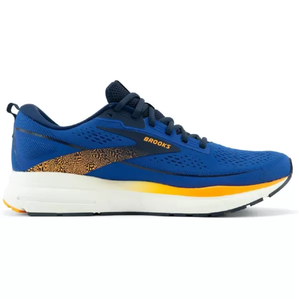 Brooks Mens Trace 3 Neutral Running ShoeBlue Peacoat Orange