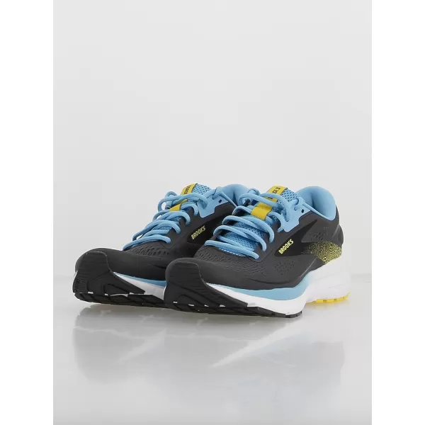 Brooks Mens Trace 3 Neutral Running ShoeForged Iron Blue Yellow