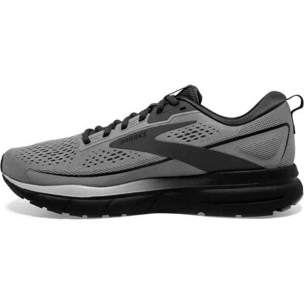 Brooks Mens Trace 3 Neutral Running ShoeGreyBlackEbony