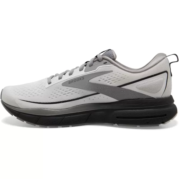 Brooks Mens Trace 3 Neutral Running ShoeWhiteAlloyEbony