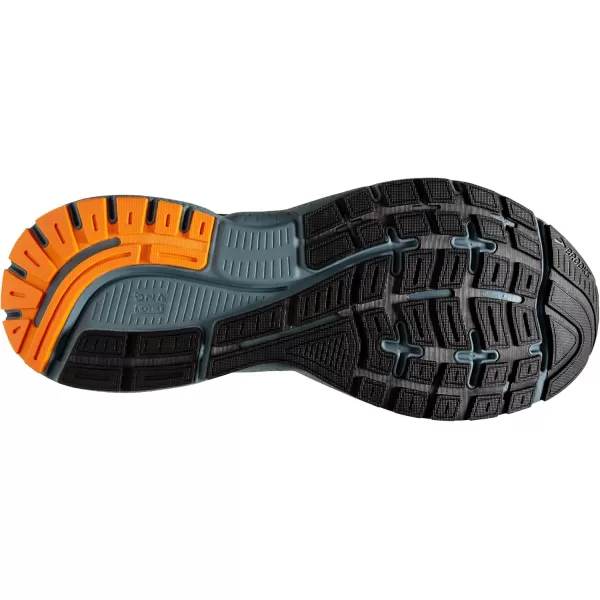 Brooks Mens Trace 3 Neutral Running ShoeWhiteOrangeGoblin Blue