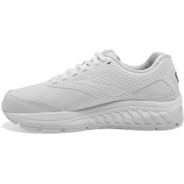 Brooks Womens Addiction Walker 2 Walking ShoeWhiteWhite
