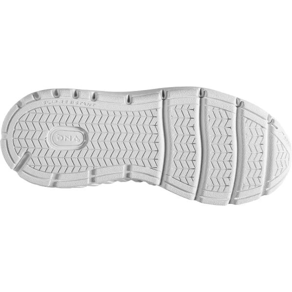 Brooks Womens Addiction Walker 2 Walking ShoeWhiteWhite