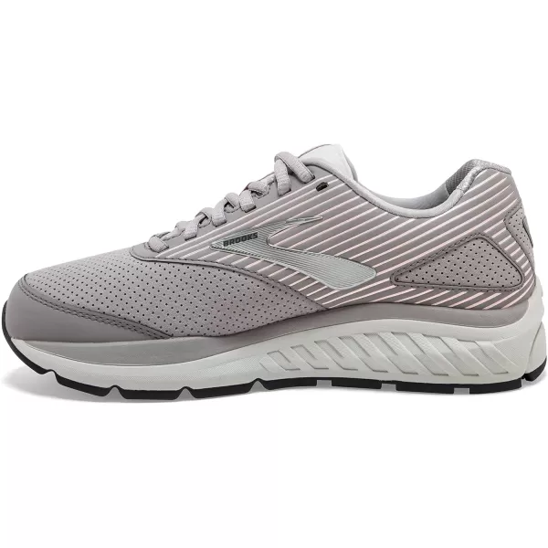 Brooks Womens Addiction Walker Suede Walking ShoeAlloyOysterPeach