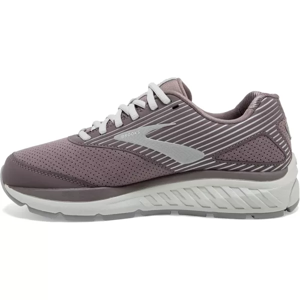 Brooks Womens Addiction Walker Suede Walking ShoeSharkAlloyOyster