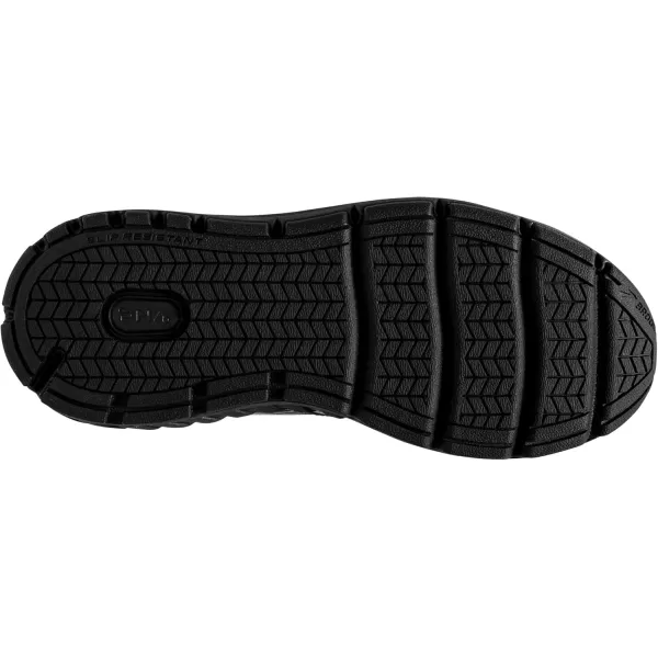 Brooks Womens Addiction Walker VStrap 2 Walking ShoeBlackBlack