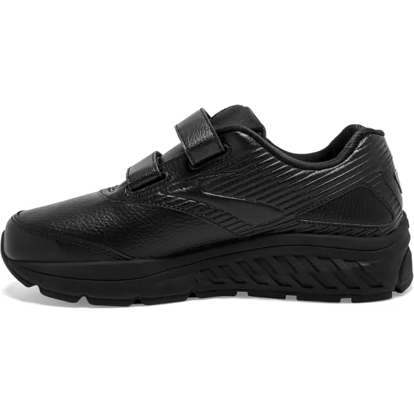 Brooks Womens Addiction Walker VStrap 2 Walking ShoeBlackBlack