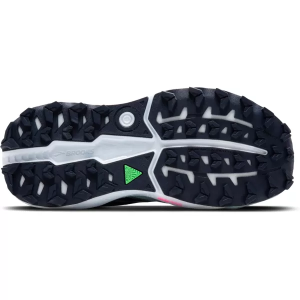 Brooks Womens Caldera 7 Trail Running ShoePeacoatCitadelSunny Lime