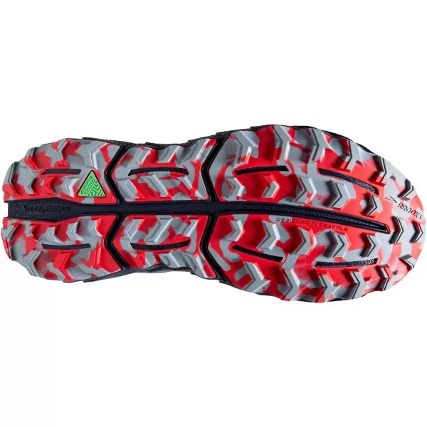 Brooks Womens Cascadia 17 GTX Waterproof Trail Running ShoeNavyBittersweetPeacoat
