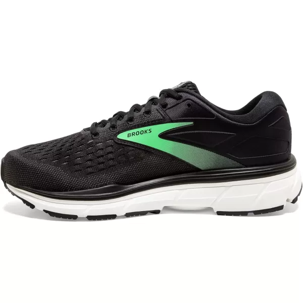 Brooks Womens Dyad 11 Running ShoeBlackEbonyGreen