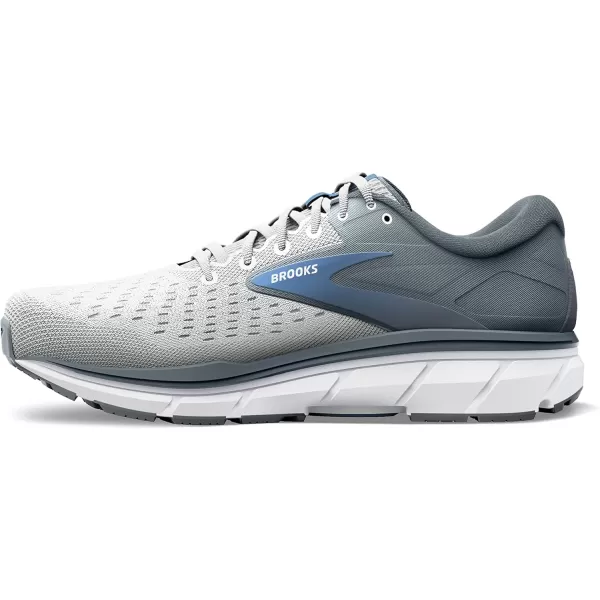 Brooks Womens Dyad 11 Running ShoeGreyWhiteBlue