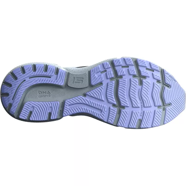 Brooks Womens Ghost 15 Neutral Running ShoeBlackJacarandaSalt