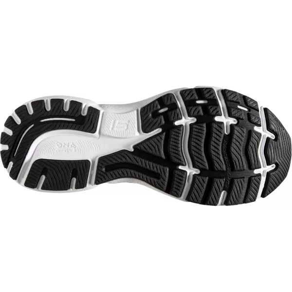 Brooks Womens Ghost 15 Neutral Running ShoeBlackWhiteMulti