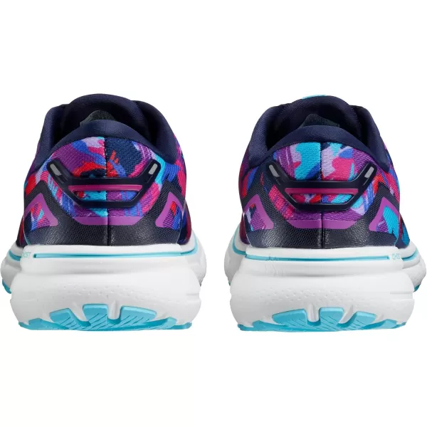 Brooks Womens Ghost 15 Neutral Running ShoeBlueEclipsePurple