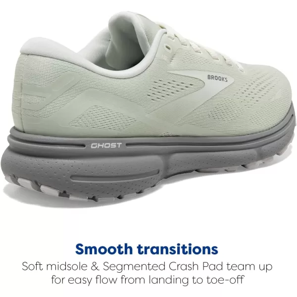 Brooks Womens Ghost 15 Neutral Running ShoeBlueWhite