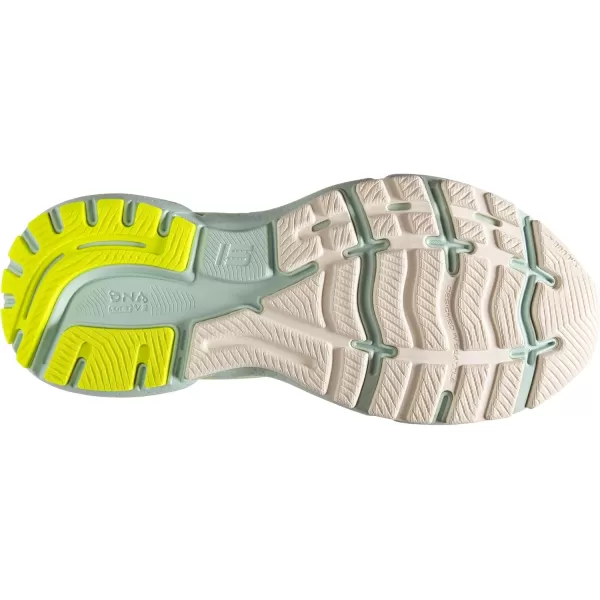 Brooks Womens Ghost 15 Neutral Running ShoeCoconutSkylightNightlife