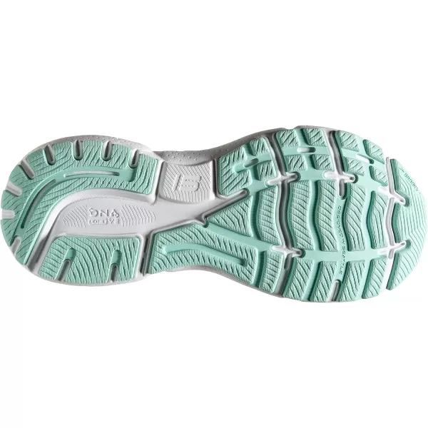 Brooks Womens Ghost 15 Neutral Running ShoeGreyBlackened PearlBlue